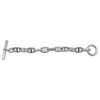 Hermes Bracelet Chaine D'ancre TGM B 011 AG 925 11 Frames Silver — view 3