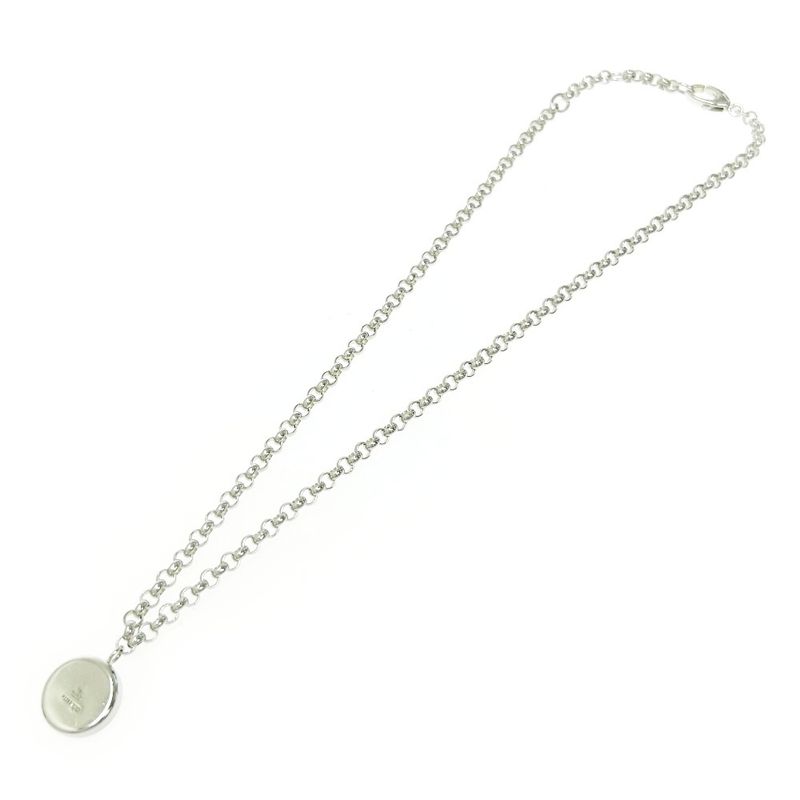 Gucci Silver Round Logo Necklace 20.9 g 925 Engraved — view 5