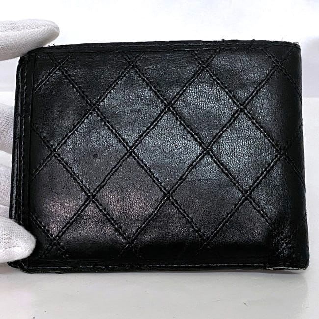 Chanel Bifold Wallet Black Bicolore — view 5