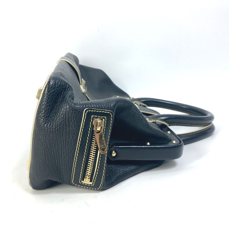 Louis Vuitton Handbag Angenieux PM Suhali Leather Noir Black — view 2