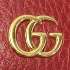 Gucci Petitmarmont Leather Red Key Case Holder — view 6