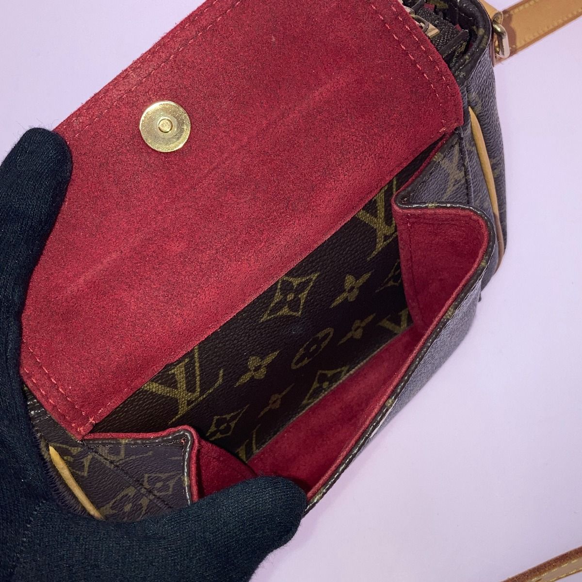 Louis Vuitton Monogram Vivacite PM Shoulder Bag — view 8