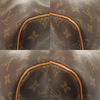Louis Vuitton Keepall 55 Monogram Canvas Brown Boston Bag — view 4