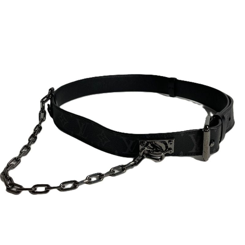 Louis Vuitton Belt Santure Signature Chain 35 mm M0179 V Monogram Eclipse — view 3
