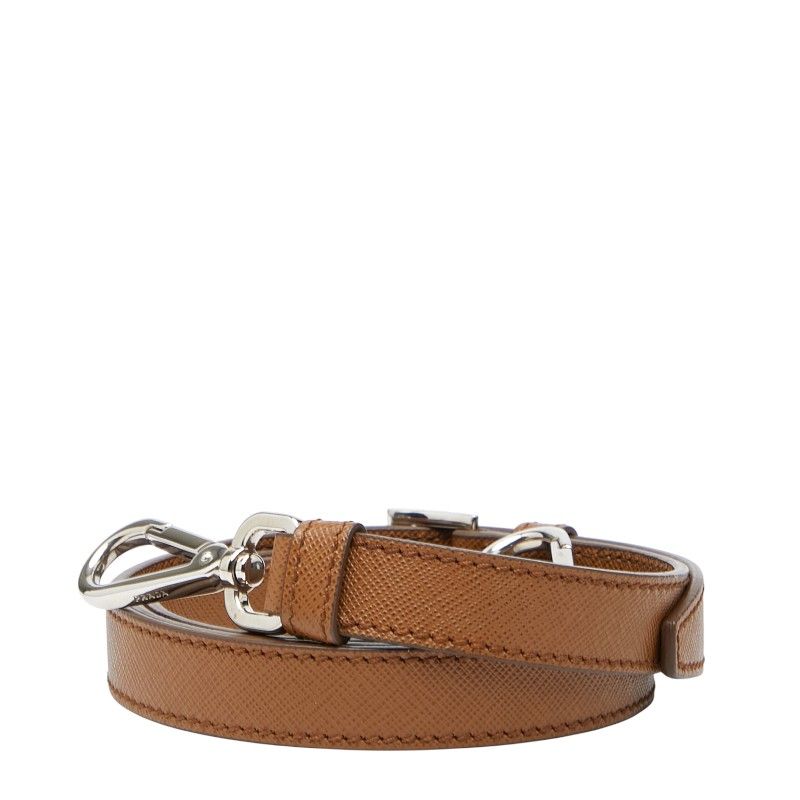 Prada Brown Silver Leather — view 2