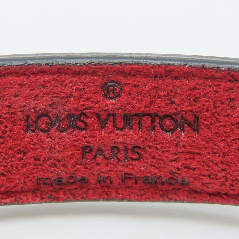 Louis Vuitton Bangle Bracelet Vuguetlac Monogram Calf Metal Noir Black — view 6