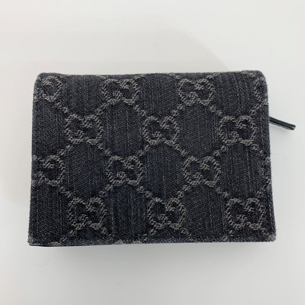 Gucci Marmont Bifold Wallet Leather Silver Hardware — view 2