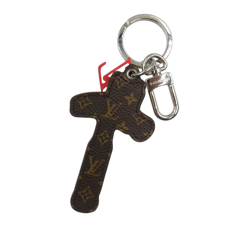Louis Vuitton Comic Porte Cles Hammer Mp3107 Monogram Metal White Blue — view 2