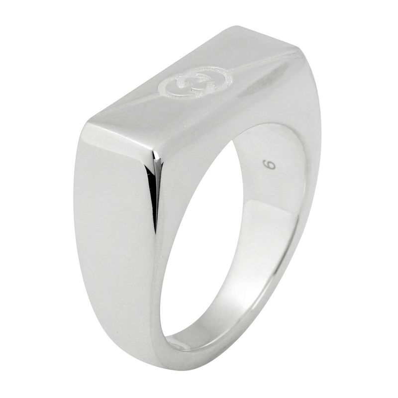 Gucci Ring Diagonal Silver — view 5