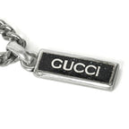 Gucci Necklace Enamel Pendant Black — view 6