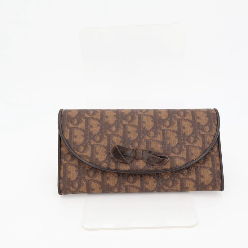 Christian Dior Long Wallet Brand With Zipper — view 2