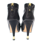 Chanel Leather Boots Black 37 — view 3