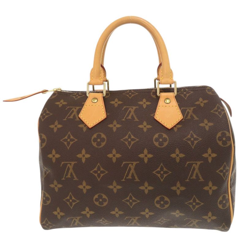 Louis Vuitton Speedy 25 Monogram Brown Handbag 1117 — view 2