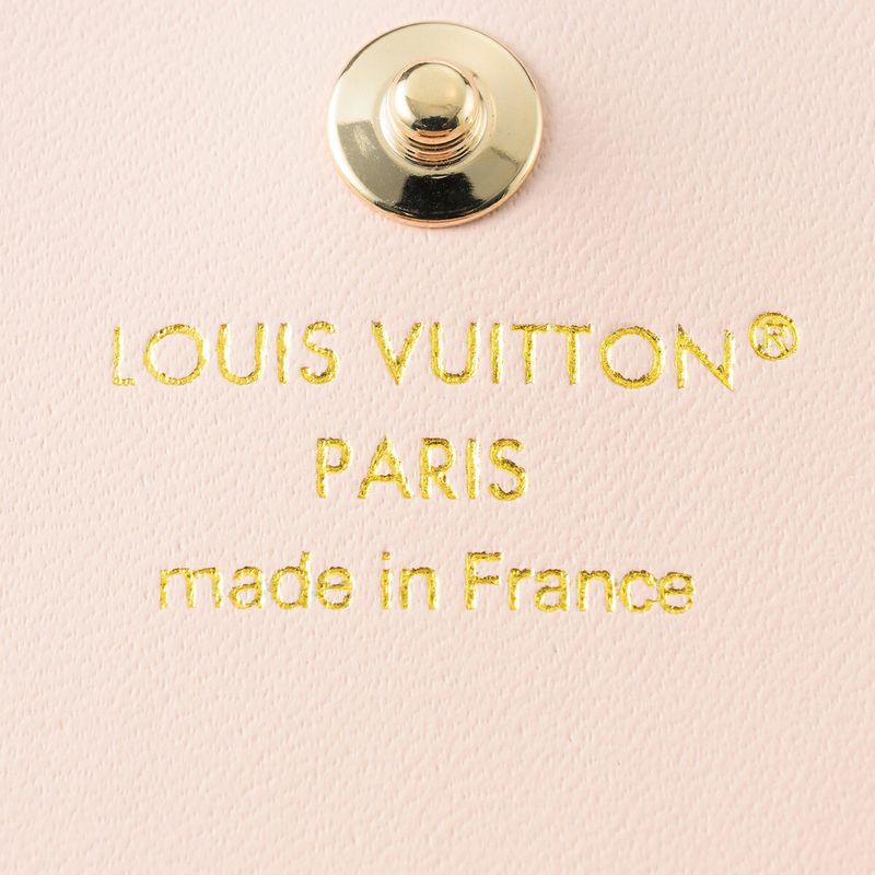 Louis Vuitton Portefeuille Iris Compact Bloom Gray Pink — view 9