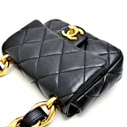Chanel Shoulder Bag Quilted Small Flap As3214 — view 4