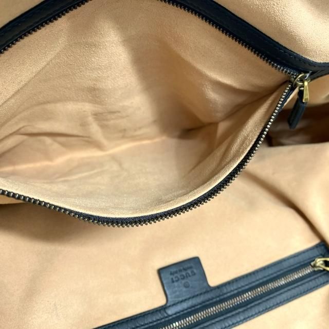 Gucci Tote Handbag Shoulder Taiga Head GG Marmont Patent Leather — view 8
