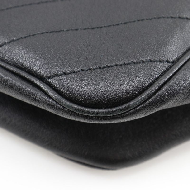 Gucci GG Blondi Calf Black Tote Bag — view 6