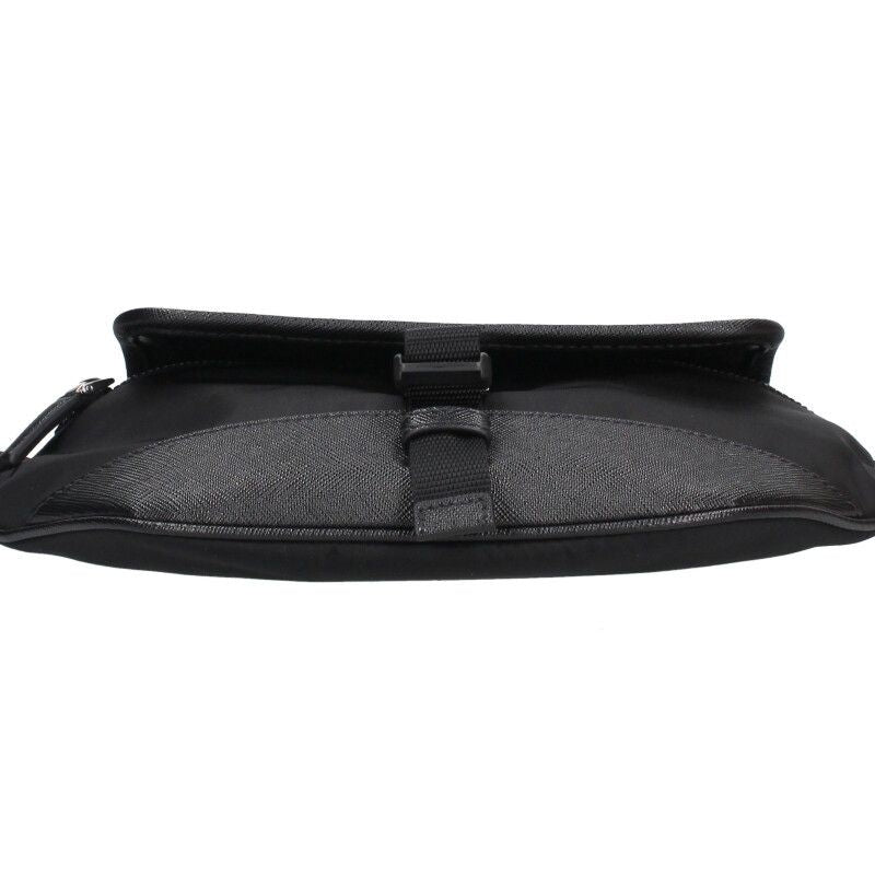 Prada 2 Vh176 re-Nylon Saffiano Leather Shoulder Bag — view 4