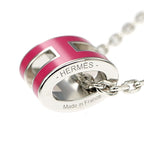 Hermes Necklace Pop Ash Mini Pendant Le Jugalante Silver Color Accessori — view 5