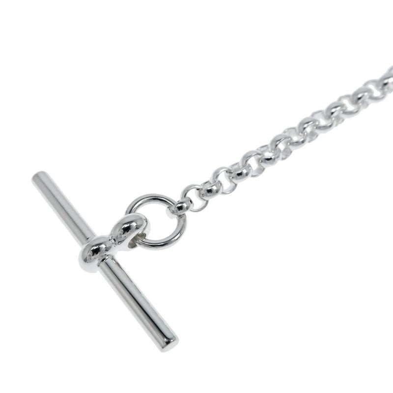 Hermes Chaine Dancre Punk Bracelet ST AG 925 Silver Accessorie — view 4