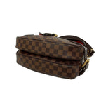 Louis Vuitton Highbury Damier Ebene Leather Semi-One Tote Bag