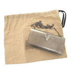 Gucci Metal Crystal Silver Chain Shoulder Bag 0347 — view 2