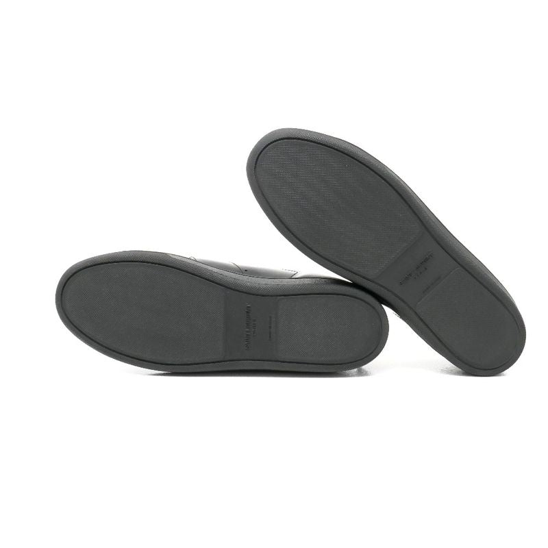 Saint Laurent Paris Sneakers Size 37 low Cut Rip Patch Leather Shoes — view 9