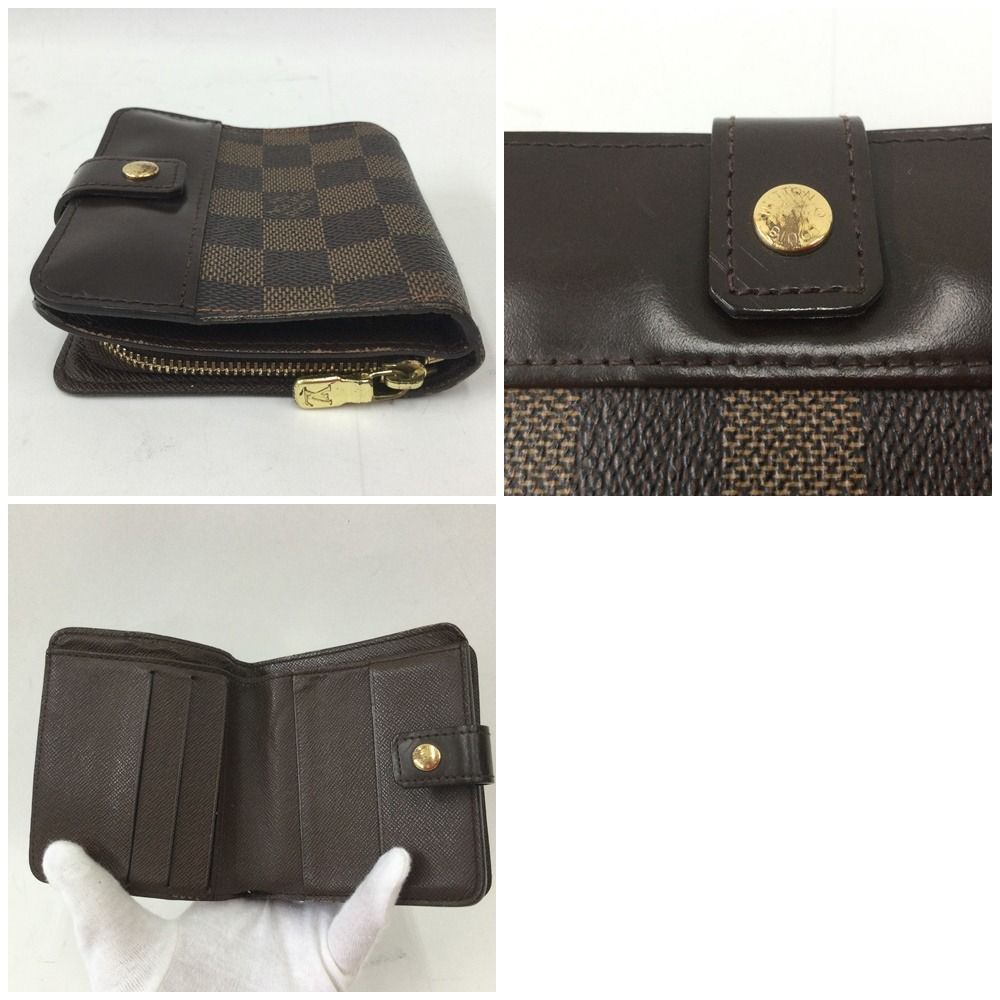 Louis Vuitton Compact Zip Brown — view 4