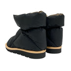 Louis Vuitton Pillow Line Monogram Boots Short Shoes Nylon Black Brown — view 5