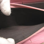 Gucci Leather Pink Round Zipper Long Wallet 1196 — view 4