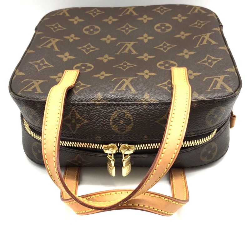 Louis Vuitton Spontini Monogram 2-Way Shoulder Bag Brown — view 5