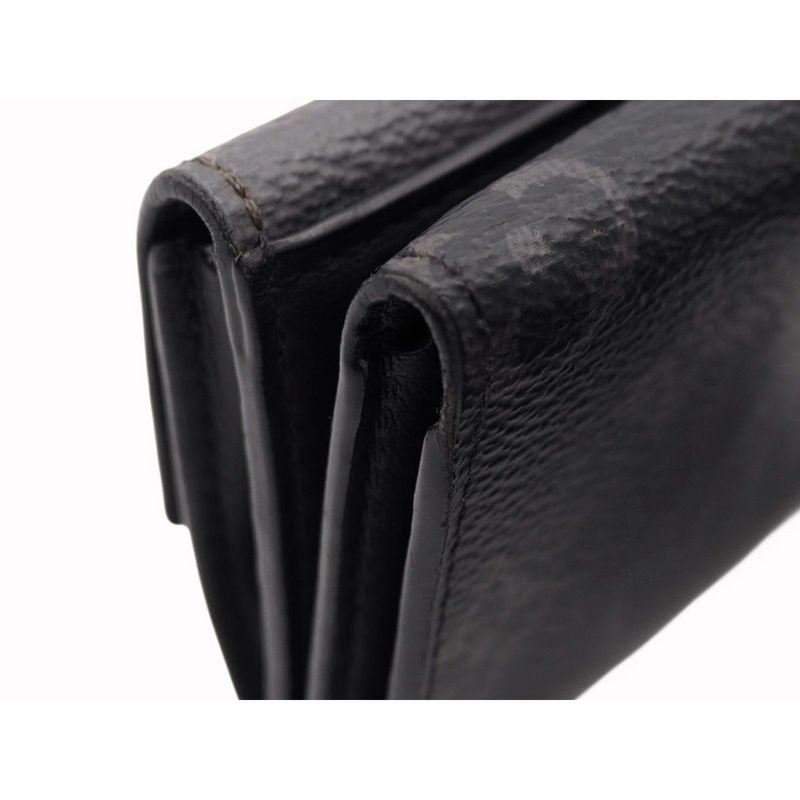 Louis Vuitton Discovery Compact Wallet Trifold Monogram Eclipse Canvas — view 7