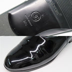Chanel Loafers 25 C Black Coco Mark 37 Patent Leather Enamel — view 7