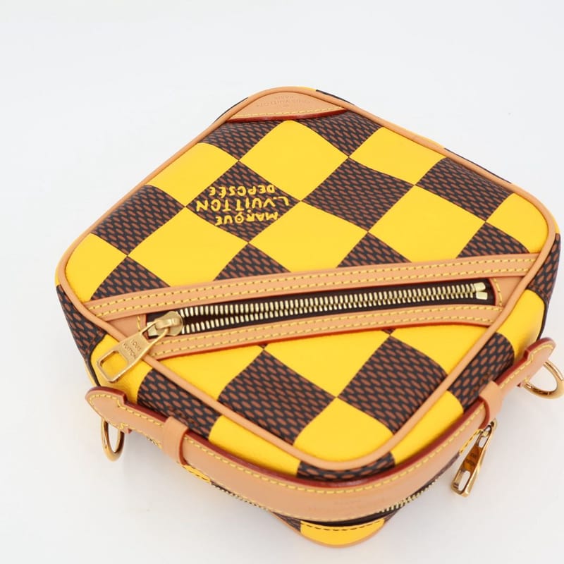 Louis Vuitton Shoulder Bag Damier Pop Canvas Chess Messenger — view 6
