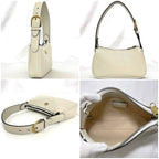 Gucci Mini Shoulder Bag Aphrodite White GG Marmont — view 2