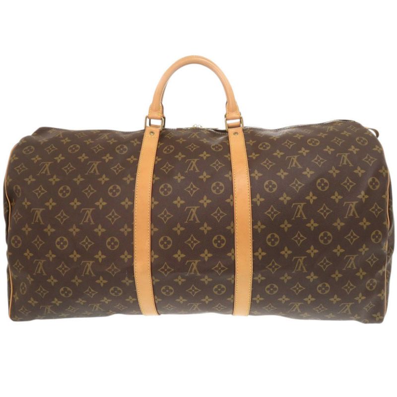 Louis Vuitton Keepall 60 Monogram Brown Boston Bag 0876 — view 2