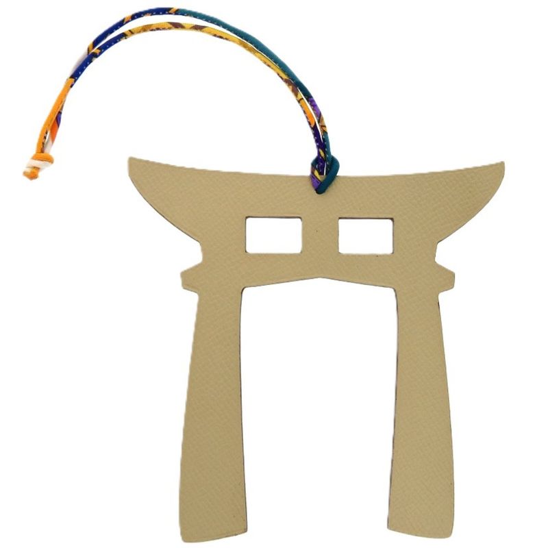 Hermes Petitiach Torii Leather Yellow Other Tag — view 3