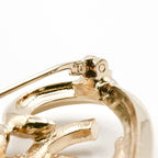 Chanel Brooch Corsage Gold Heart Coco Mark Rhinestone — view 9