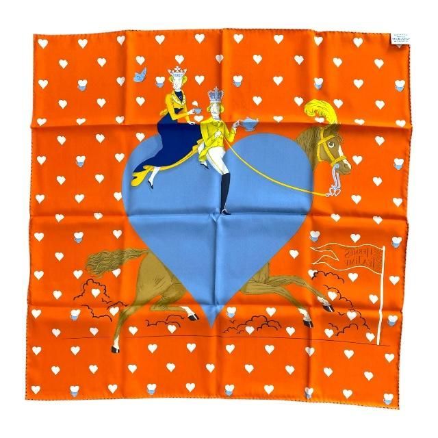 Hermes Scarf Carre 70 tea Time Accessories Silk — view 5