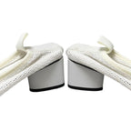 Bottega Veneta Mesh Flex Pumps 36 1 2 White — view 5