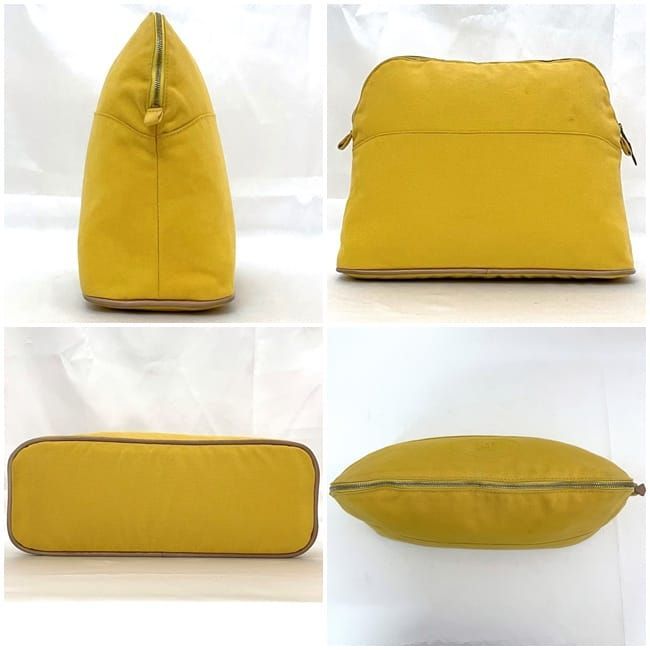 Hermes Pouch Bolide GM Yellow — view 2