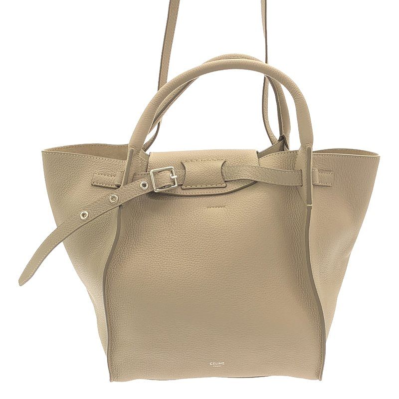 Celine Big Bag Small 2-Way Tote Shoulder Grayish — view 3