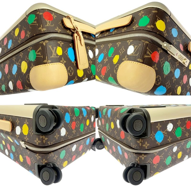 Louis Vuitton Monogram Horizon 55 Yayoi Kusama Brown — view 6
