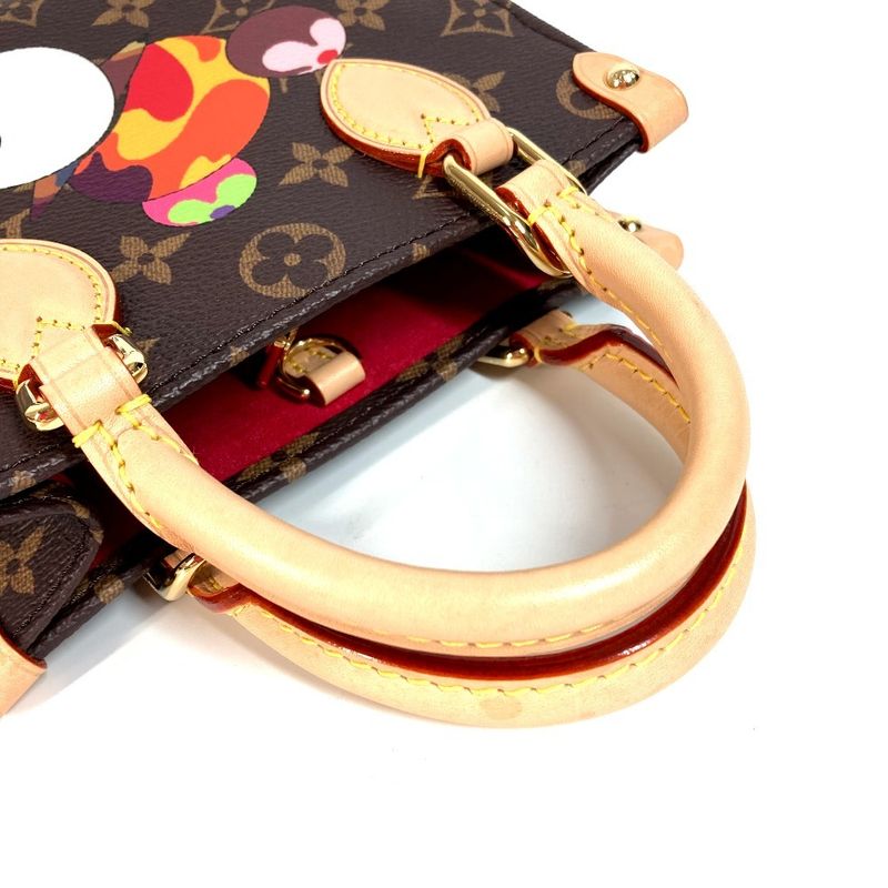 Louis Vuitton Handbag On The Go BB Monogram Canvas Brown — view 7