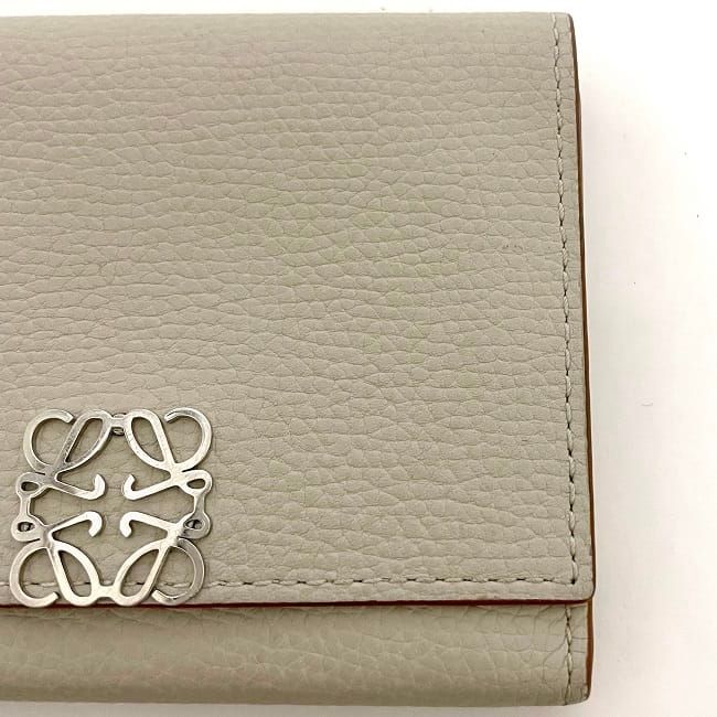 Loewe Card Case Beige Anagram C821 Z94 X02 Business Holder — view 9