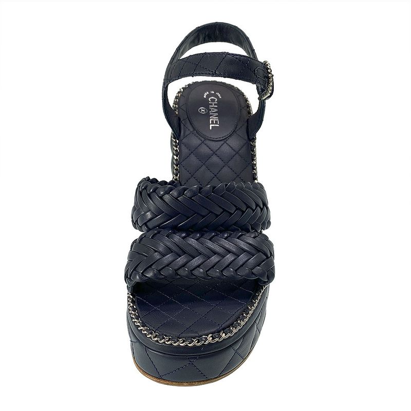 Chanel Sandals with Chain — view 2