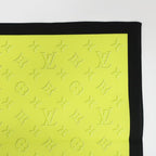 Louis Vuitton Handkerchief Monogram Logo Yellow Blue — view 4