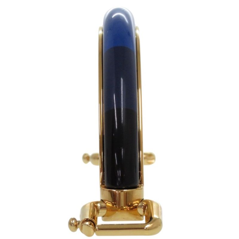 Fendi Replacement Handle Peekaboo For Iconic Mini Metal Blue Gold Hardware — view 6