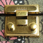 Gucci GG Supreme Chain Wallet Bengal Tiger Cherry Blossom Pattern Long — view 6