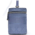 Christian Dior Handbag Vanity Bag Light Blue — view 2